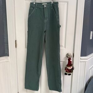 Pacsun 90s Boyfriend Carpenter Ocean Green Pants
